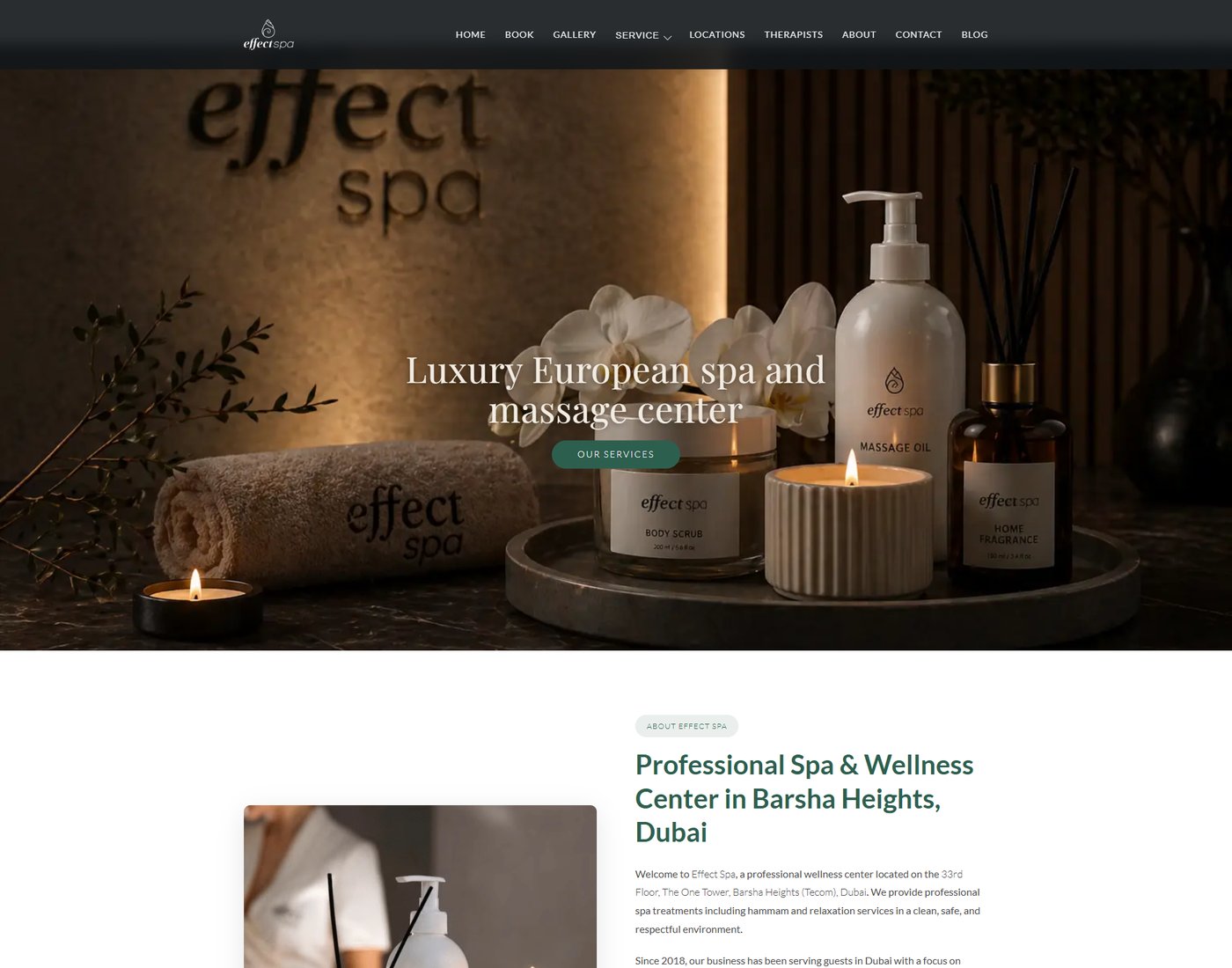 Effect Spa Dubai