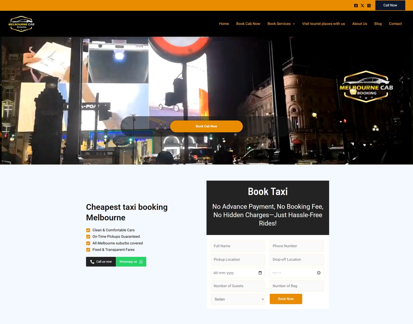 Melbourne Taxi Service